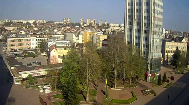 Plaza de la Libertad, Cámara No.2. Webcams de Dobrich para ver en línea