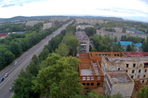 Folleto de los primeros constructores. Webcam de Komsomolsk-on-Amur en línea