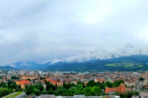 Panorámica de la ciudad. Cámaras web Innsbruck