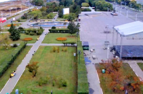 Plaza Lenin. Blagoveshchensk en tiempo real