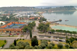 Puerto deportivo de yates. Portoroz en tiempo real