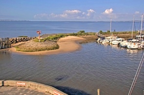 Puerto de ostras. Cámaras web Andernos-les-Bains