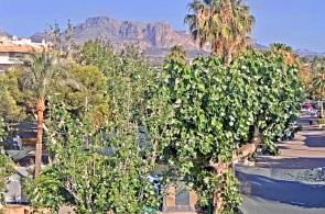 Camping Cap Blanc. Ángulo 2. Webcams online de Altea