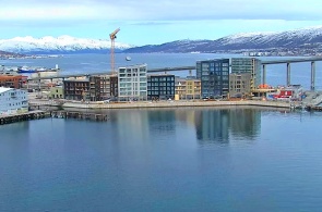 Ciudad portuaria de Tromsø. Cámaras web Troms