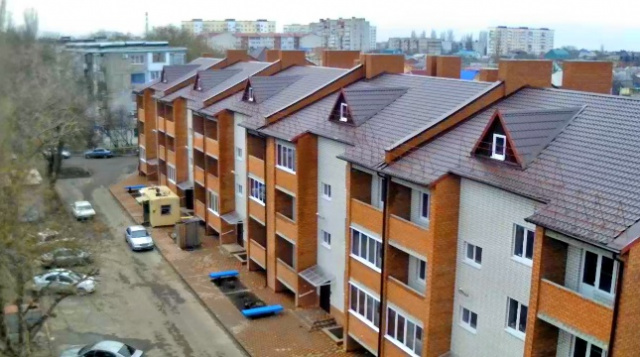 Oktyabrskaya street. Webcam de Yeysk en línea