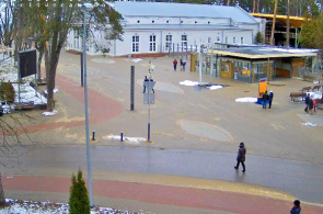 Sala de conciertos "Dzintari". Webcam de Jurmala en línea