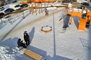 Plaza Berezka. Webcams Petrozavodsk