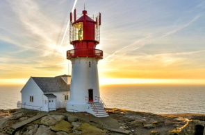 Faro de Lindesnes. Webcams de Stavanger en línea