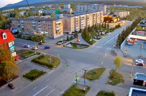 Encrucijada del 40 aniversario de la Victoria y Lesnaya. Cámaras web de Zlatoust
