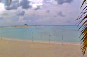 Vista de la localidad de Innakhura. Cámaras web Maldivas