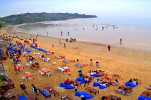 Playa de Jimbaran. Cámaras web Bali