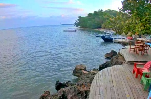 Playa de West Bay. Cámaras web de Roatán en línea