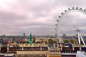 Rueda de la Noria del Ojo de Londres. Webcams de Londres en línea