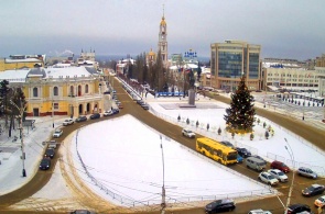 Plaza Lenin. Cámaras web de Tambov