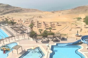 Mar muerto Webcam de Hotel Sweimeh Dead Sea Spa en línea