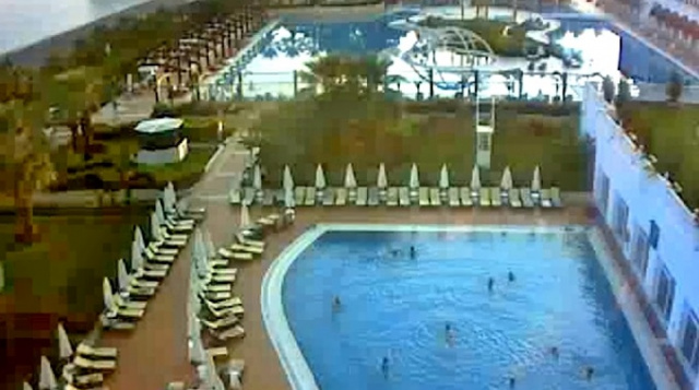 La piscina de Amara Dolce Vita. Webcams de Kemer en línea