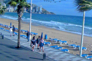 Playa de Benidorm Webcams de Alicante en línea
