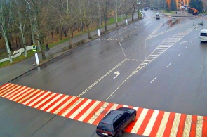 Calle de los Héroes de Ucrania. Número de cámara 2. Cámaras web melitopol