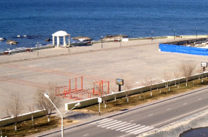 Costa del Caspio 15 microdistrito. Webcam Aktau en línea