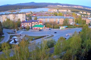 Encrucijada de Gagarin y Taganayskaya. Cámaras web de Zlatoust