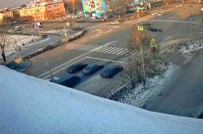 Cruce de Kochetov y Titov. Cámaras web en línea de KyzylIntersección de Kochetov y Titov. Cámaras web de Kyzyl en línea