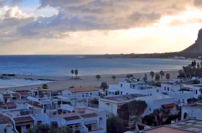 Bahía de San Vito Lo Capo. Cámaras web Trapani