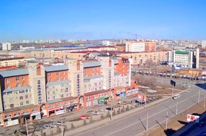 Encrucijada de Zhukov y Maslennikov. cámaras web en omsk