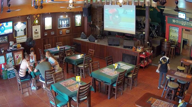 Pub irlandés Shamrock. Webcams Samui en línea