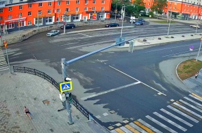 Plaza de la victoria. Cámaras Web Pervouralsk