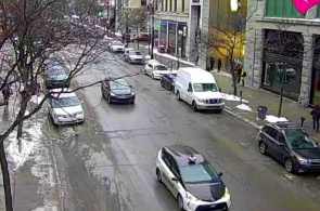 Calle Ste-Catherine en Montreal. Cámara número 2