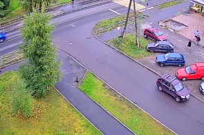 Cruce de calles Klyuchevaya - Susanina. Webcams Petrozavodsk