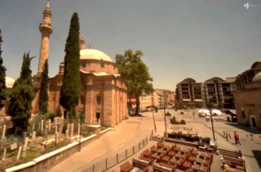Mezquita Emir Sultán. Webcams Bursa