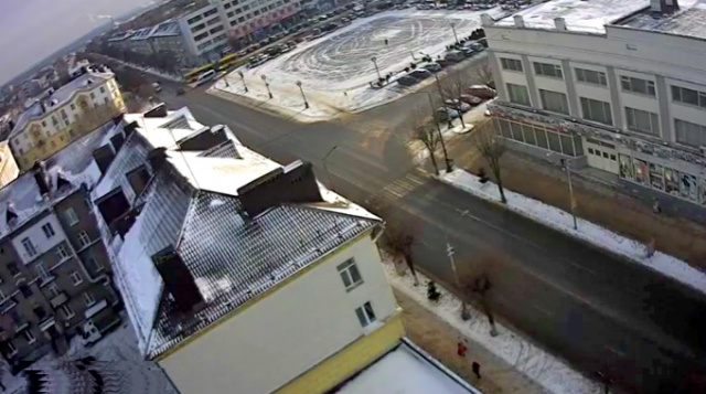 Central Square en Borisov webcam en línea