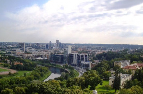 Panorama de Vilna - vista desde el hotel CROWNE PLAZA